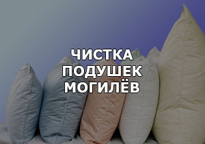 Услуги чистки подушек в Могилёве
